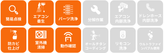 エアコンクリーニング（ライトプラン）